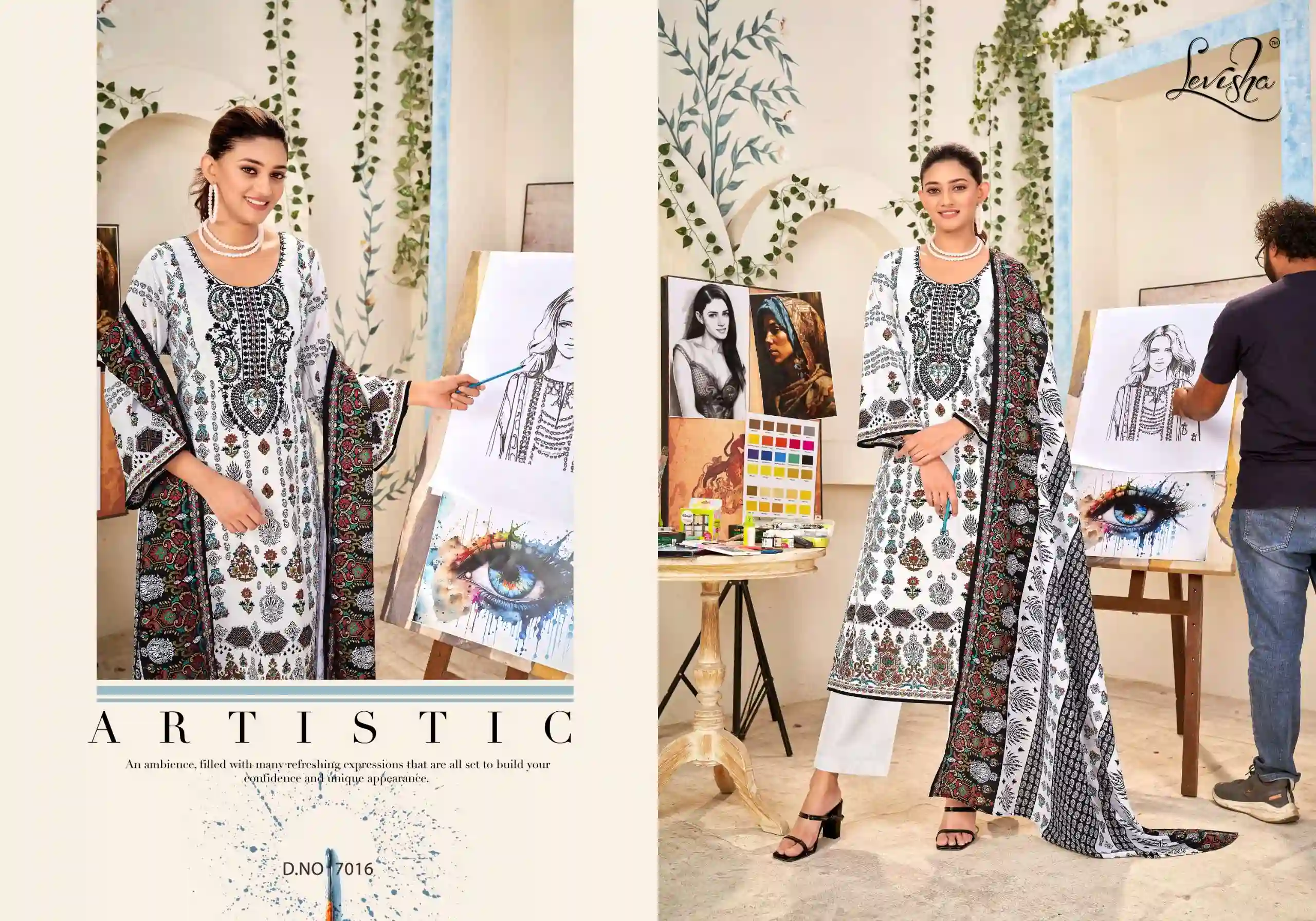 Levisha Naira Nx Vol 7 Cotton Wholesale Pakistani Salwar Suit Catalog